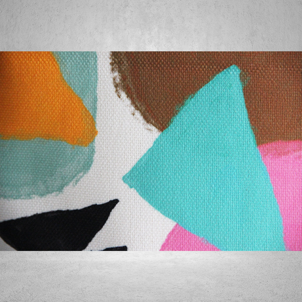 Abstract Shapes Pillow Cover - Image 2