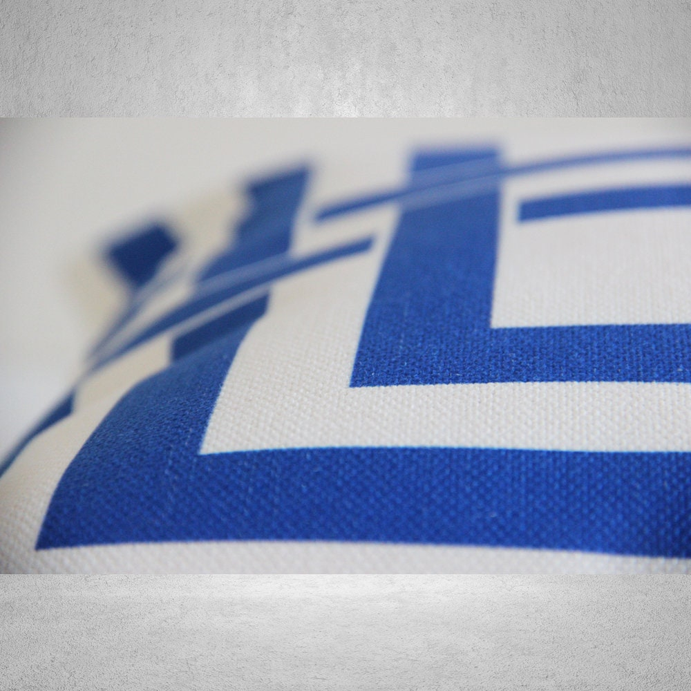 Blue striped pillowcase - Image 4