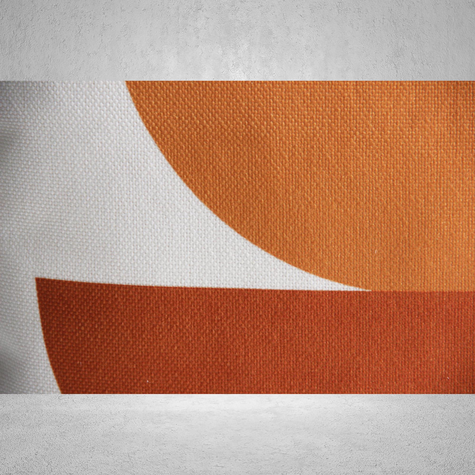 Abstract Half Circle Pillow Cover - Image 5