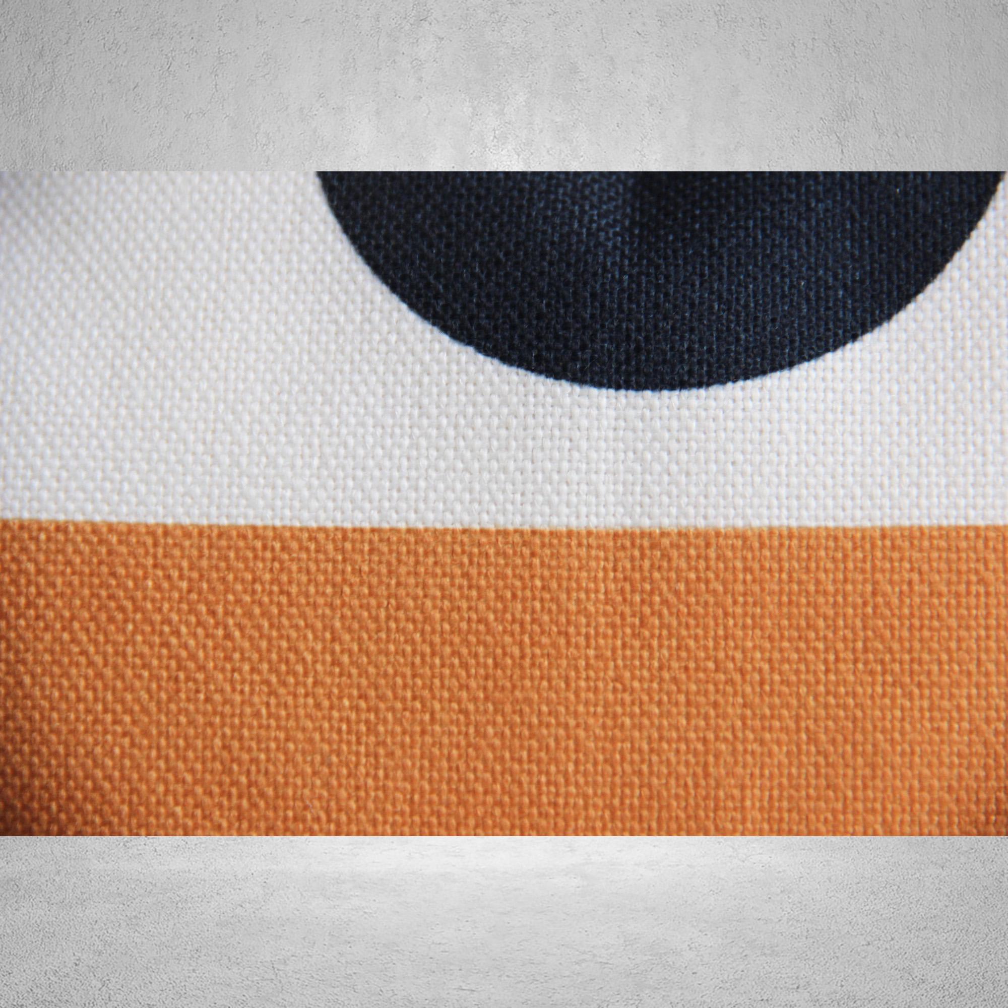 Abstract Half Circle Pillow Cover - Image 6