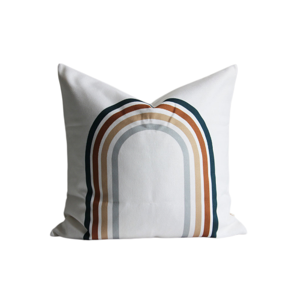 Rainbow Arch Pillow Cover