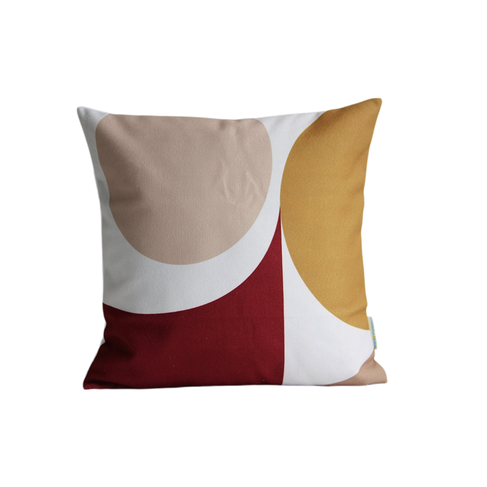 Abstract Color Block Pillow Cover