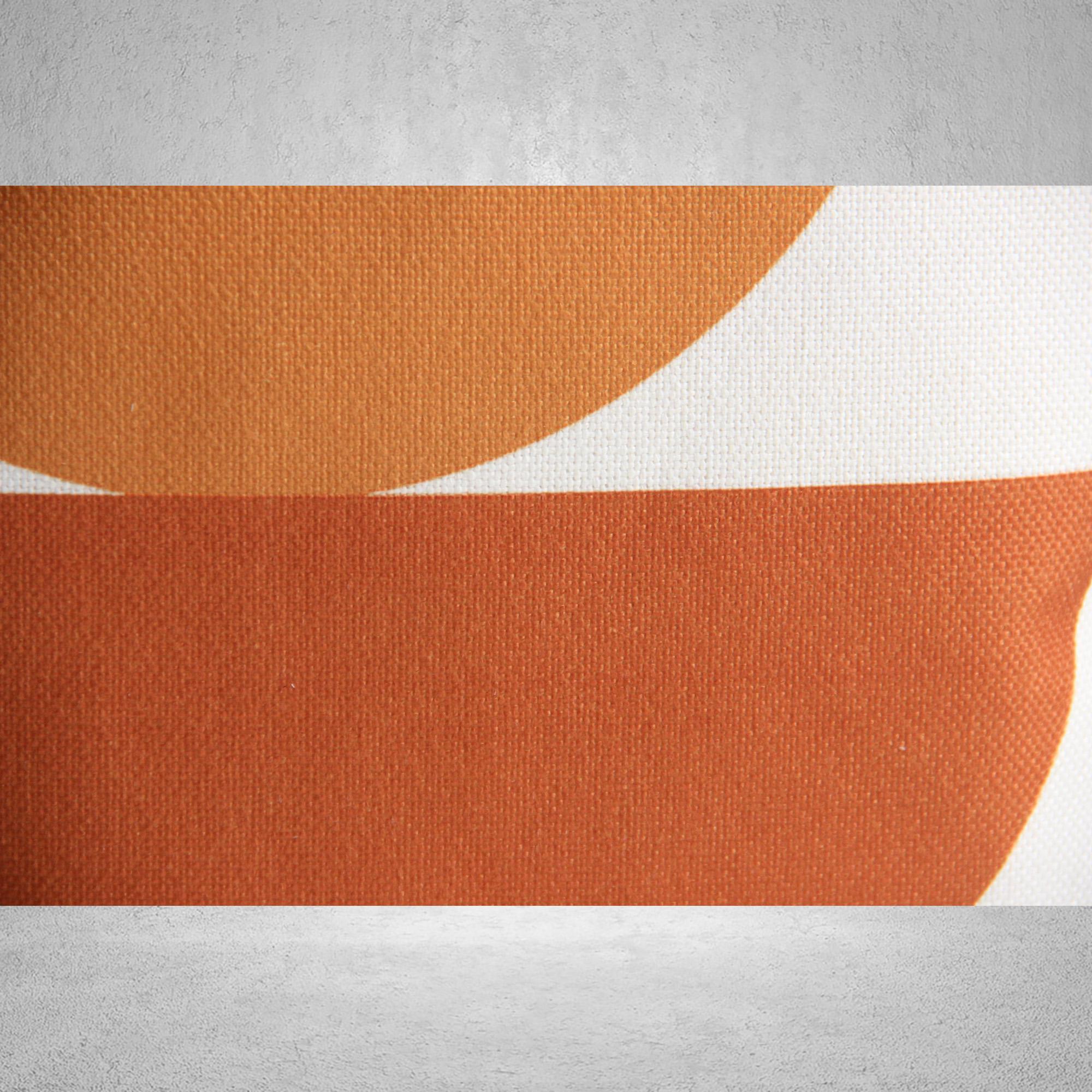 Abstract Half Circle Pillow Cover - Image 3